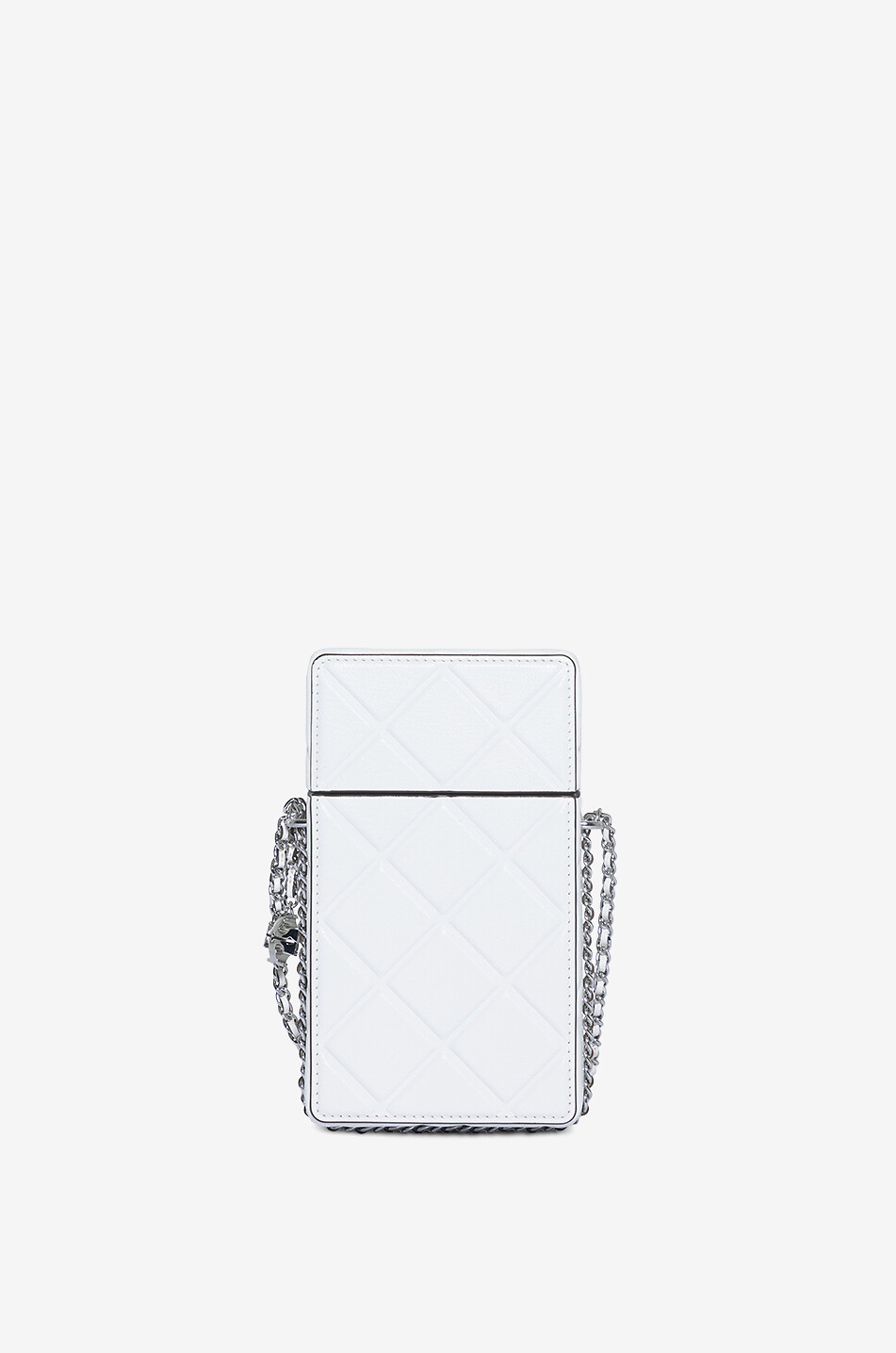 TORY BURCH Smartphone Hülle aus Leder Fleming Damen WEISS 1