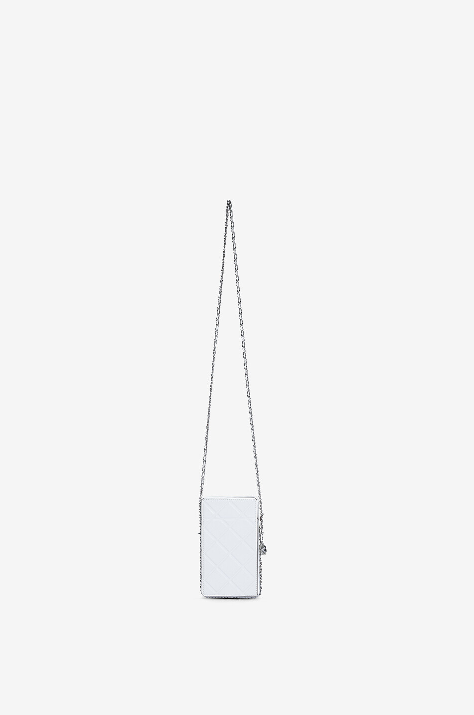 TORY BURCH Smartphone Hülle aus Leder Fleming Damen WEISS 3