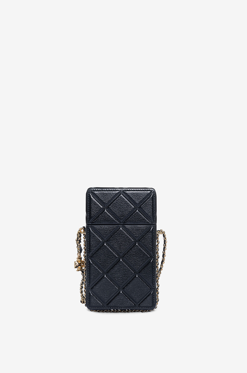 TORY BURCH Smartphone Hülle aus Leder Fleming Damen SCHWARZ 1