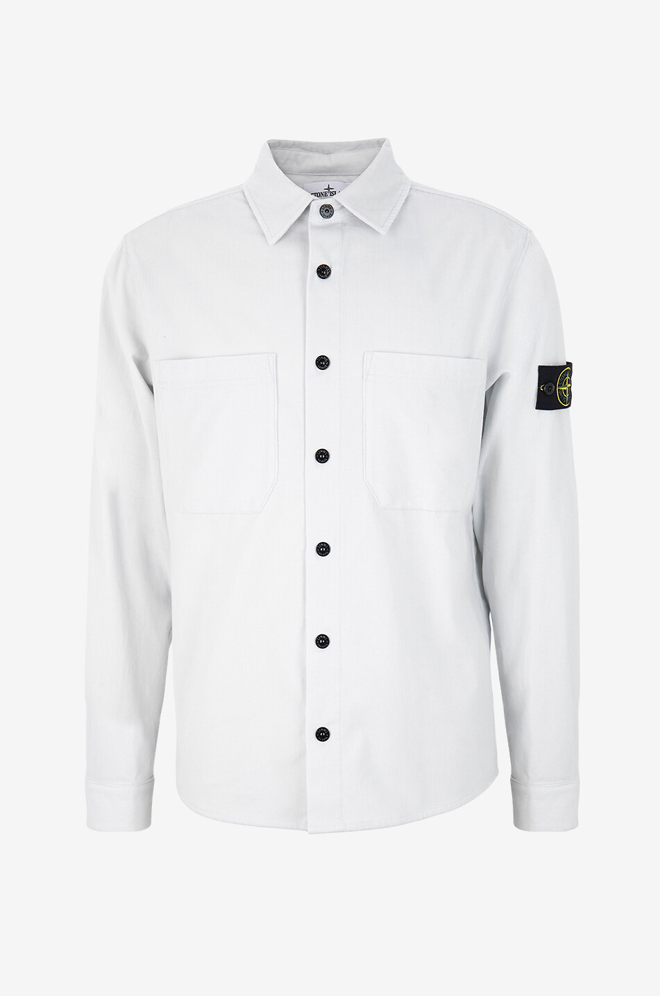 STONE ISLAND Chemise à manches longues en coton 1200113 Homme BLEU CLAIR 1