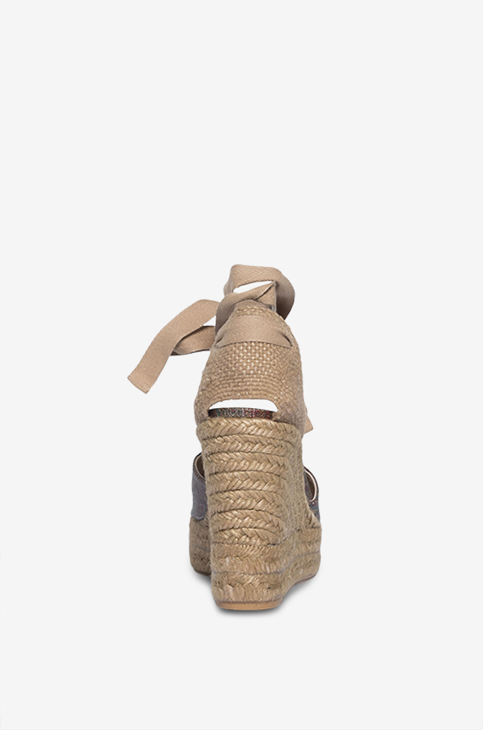 CASTANER X ETRO Chiara Etro 110 jacquard wedge espadrilles Women BROWN 4