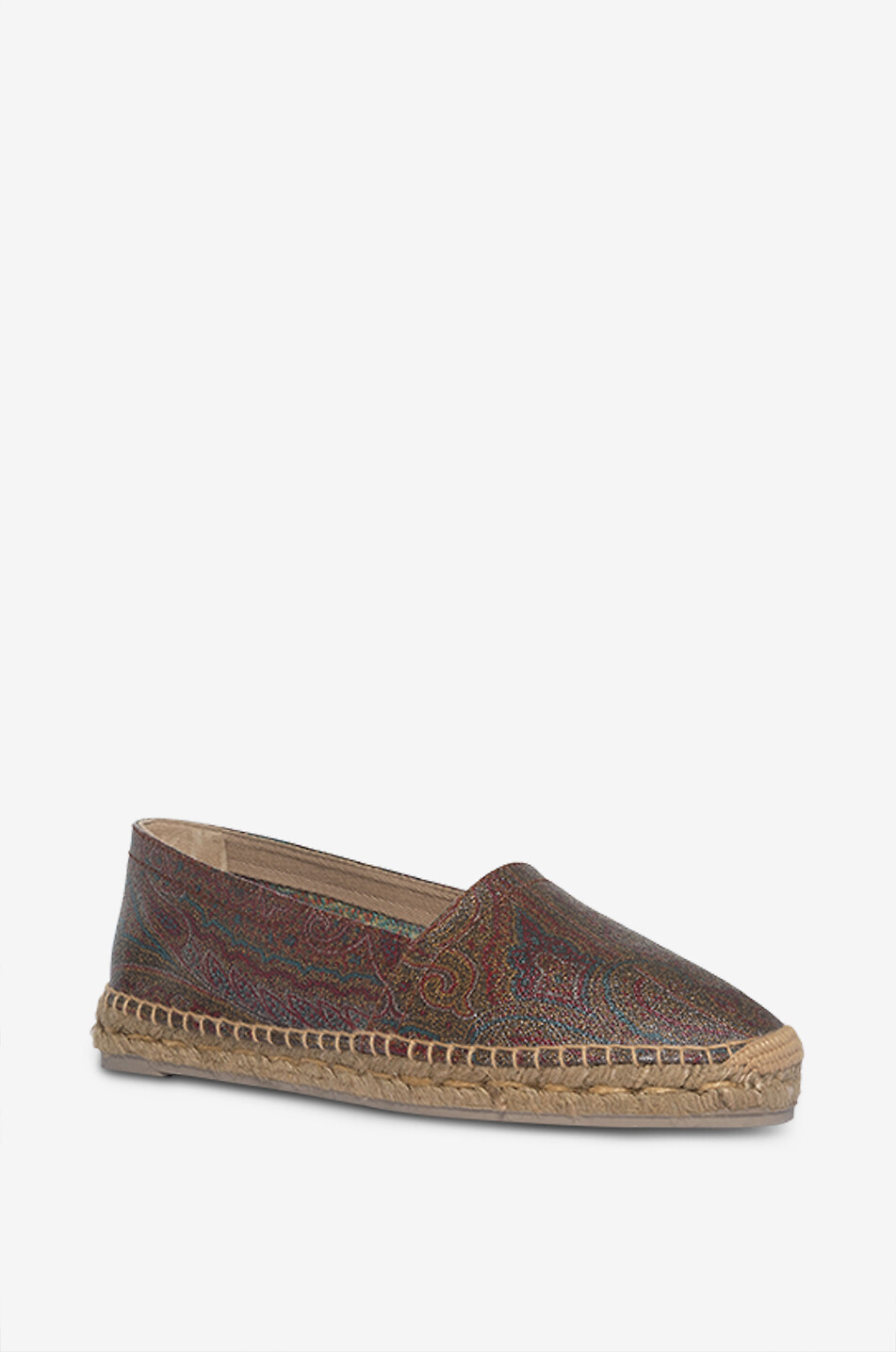 CASTANER X ETRO Flache Jacquard-Espadrilles Kenda Etro Damen BRAUN 1
