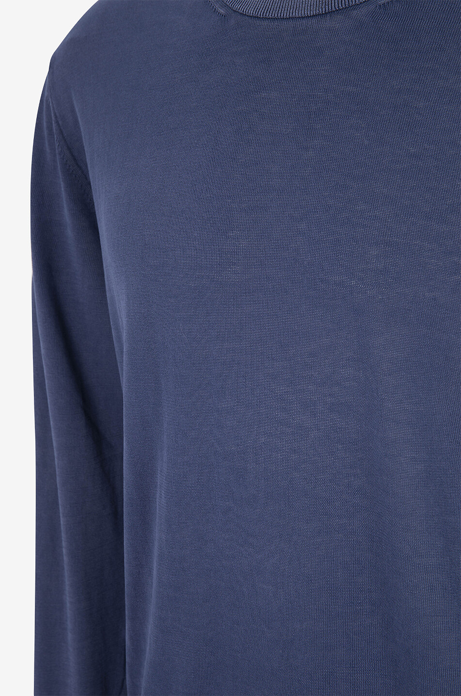 MAURIZIO BALDASSARI Pullover mit Rundhalsausschnitt aus Baumwolle Herren MITTELBLAU 3