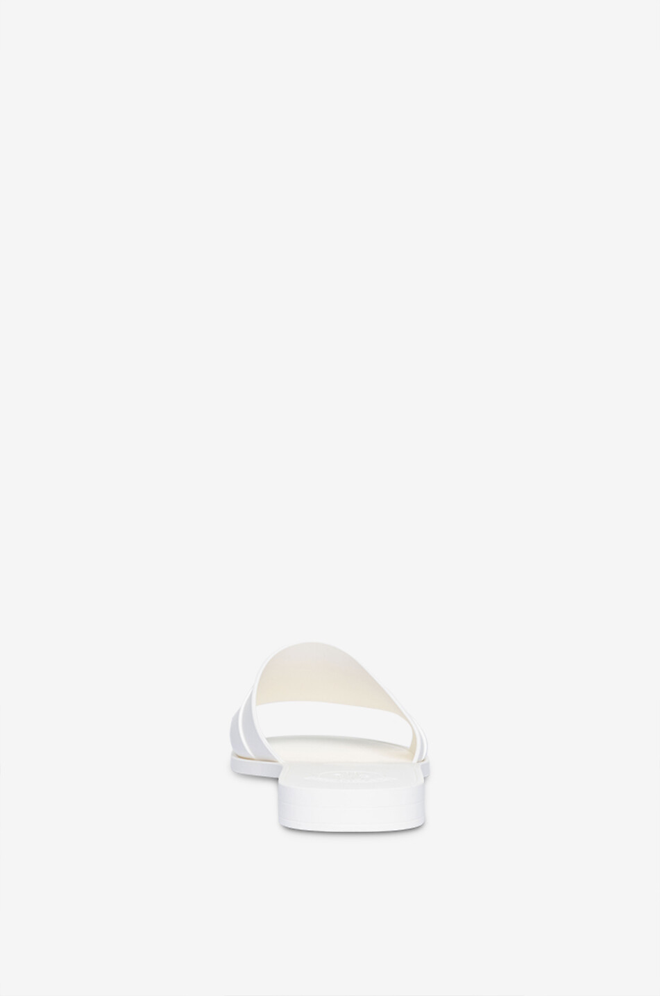 MONCLER PVC-Pantoletten Mon 10 Damen WEISS 4