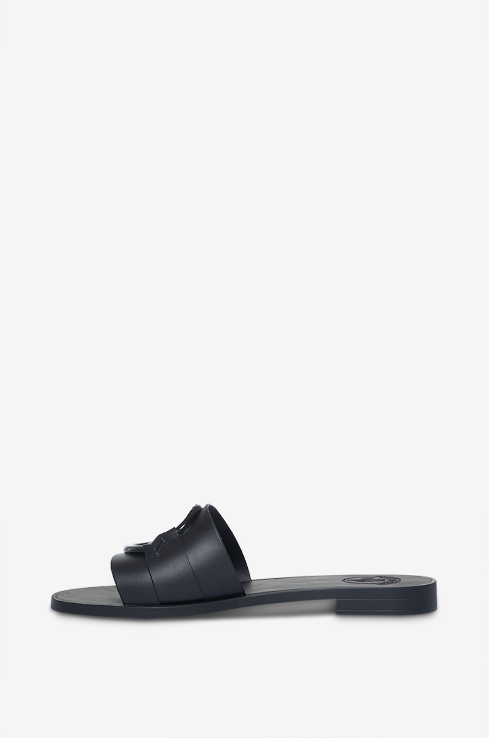 MONCLER Mules en PVC Mon 10 Femme NOIR 3