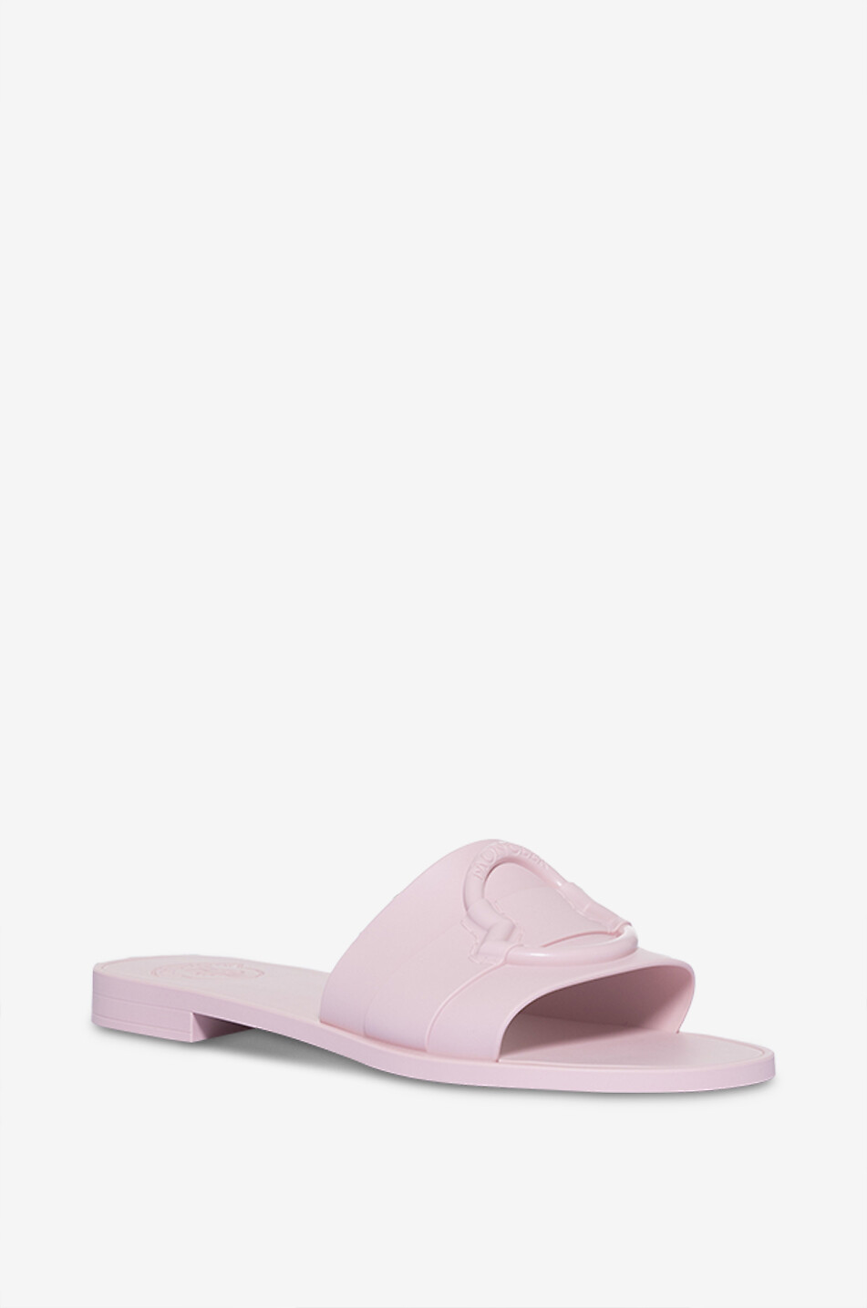 MONCLER Mon 10 PVC pool slides Women PINK 1