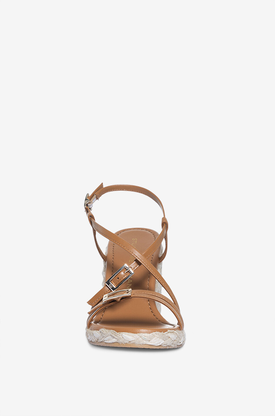 Georgie Espadrille 85 smooth leather wedge sandals