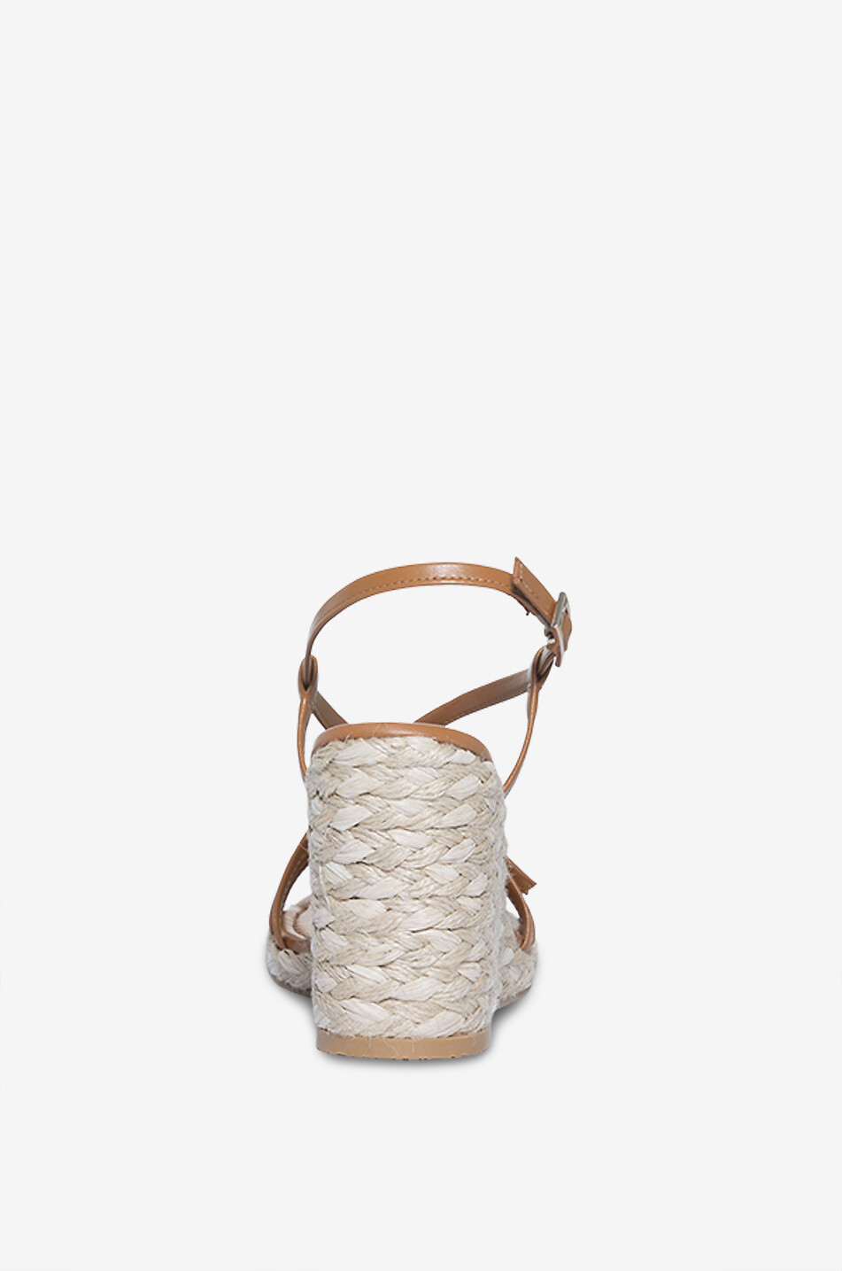 Georgie Espadrille 85 smooth leather wedge sandals