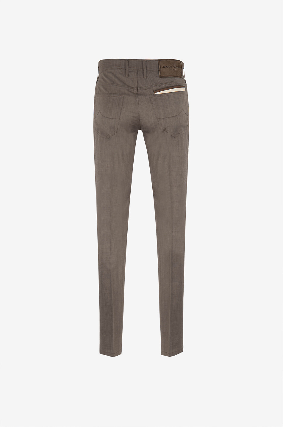 JACOB COHEN Jeans aus Schurwolle Bard Herren BRAUN 2