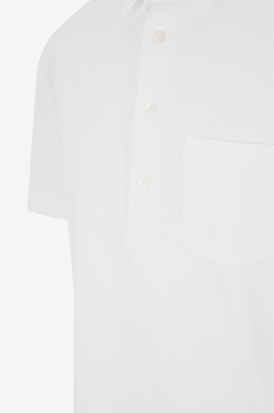 JACOB COHEN Polo à manches courtes en coton Homme BLANC 3
