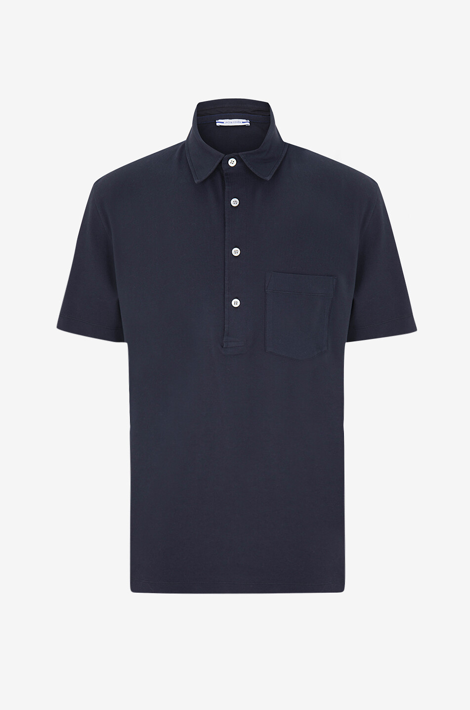 JACOB COHEN Polo à manches courtes en coton Homme BLEU FONCE 1