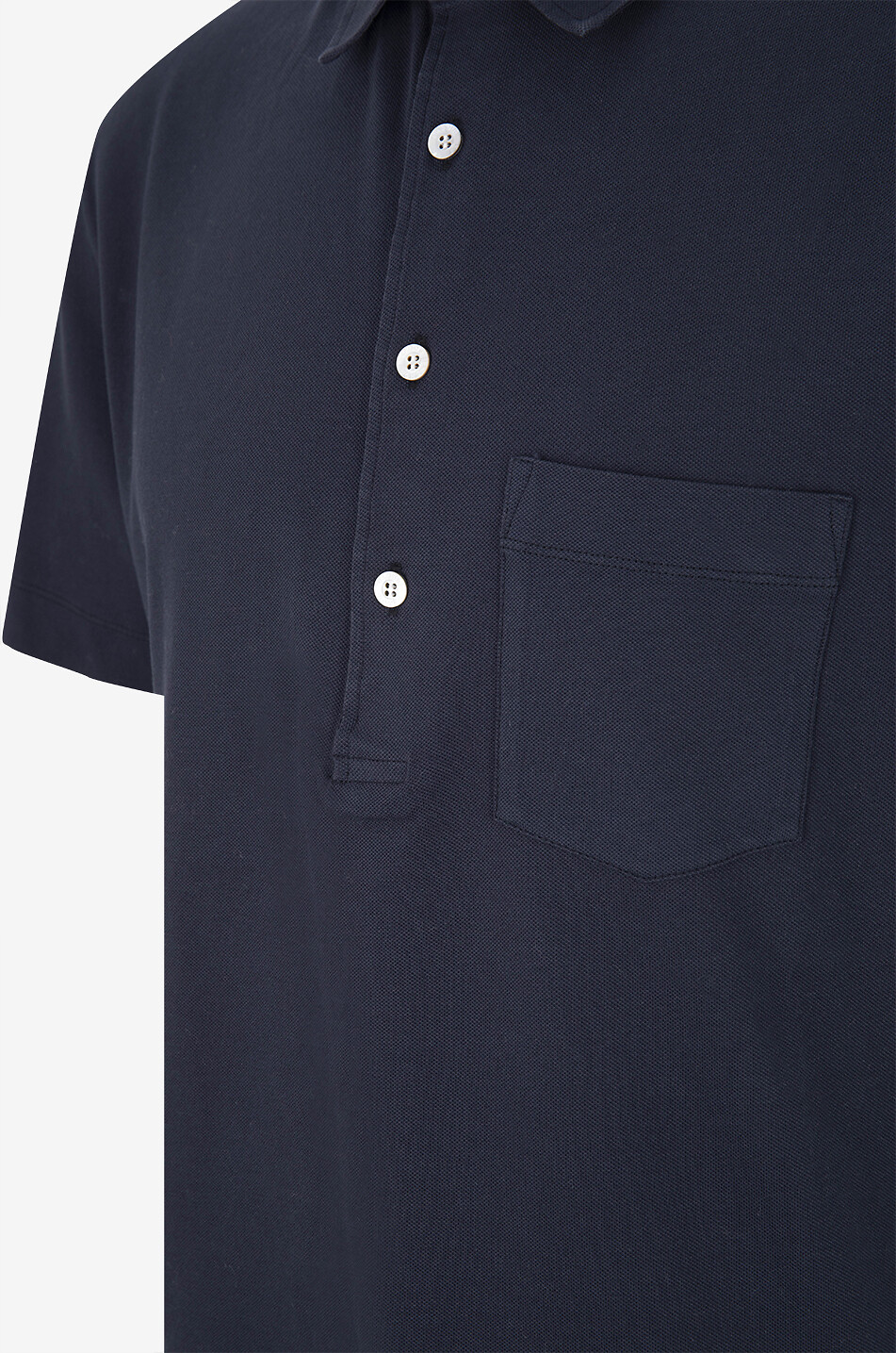 JACOB COHEN Polo à manches courtes en coton Homme BLEU FONCE 3