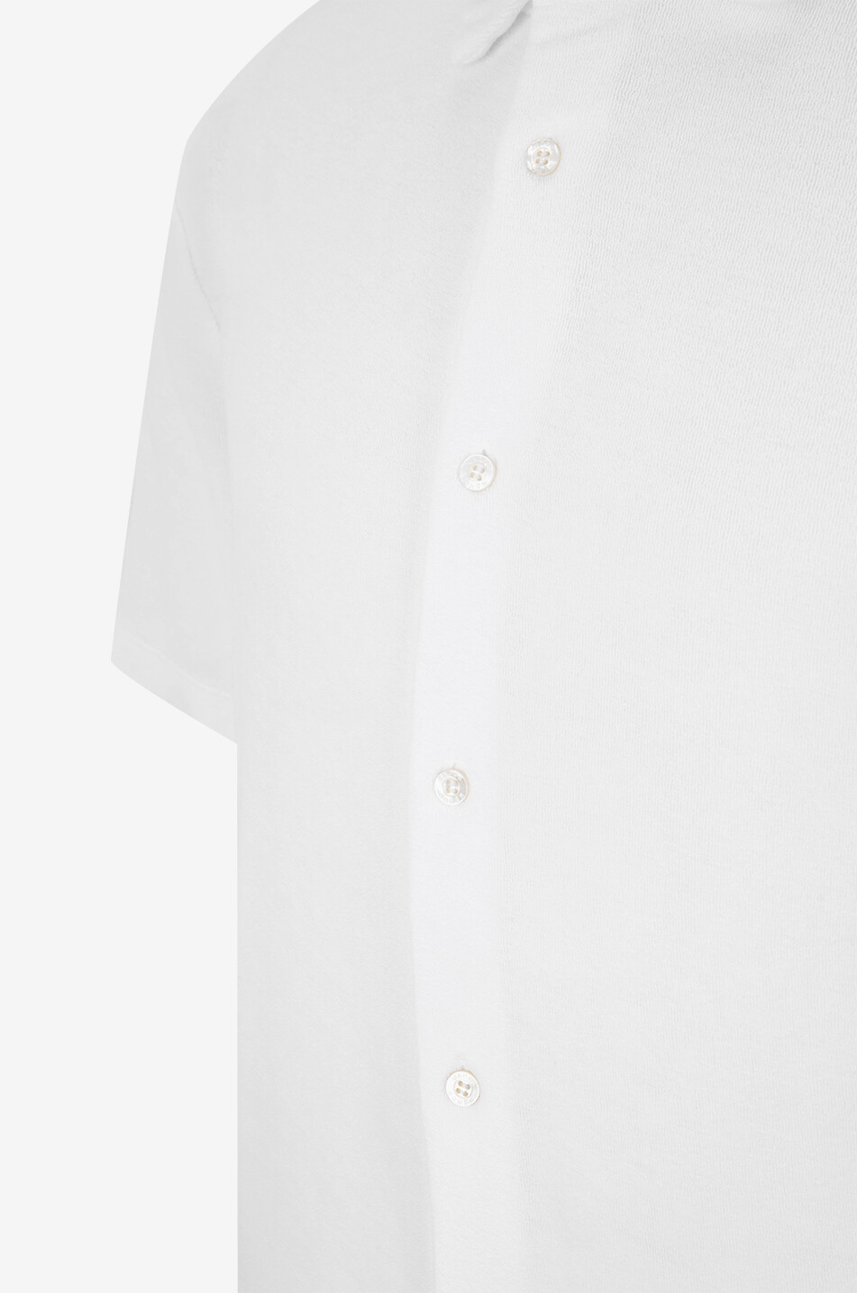 JACOB COHEN Kurzarmhemd aus Baumwolle Herren WEISS 3