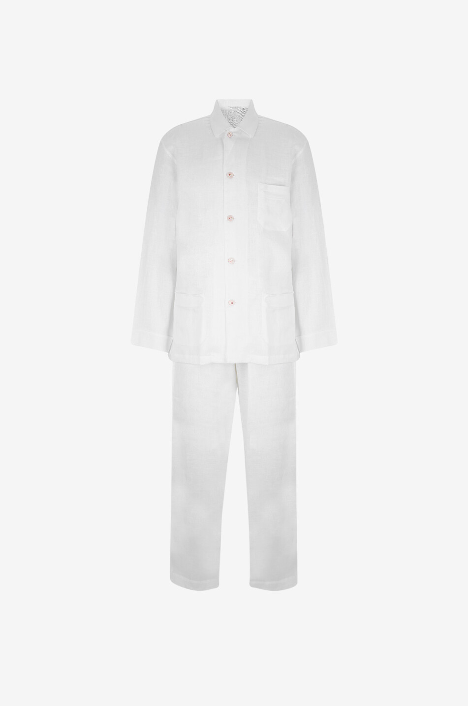 ROBERTO RICETTI Pyjama en lin Venezia Homme BLANC 1