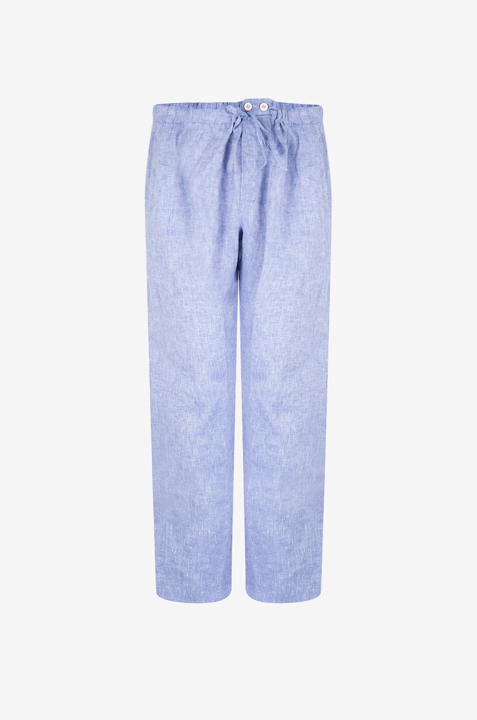 ROBERTO RICETTI Venezia linen pyjama Men MEDIUM BLUE 3