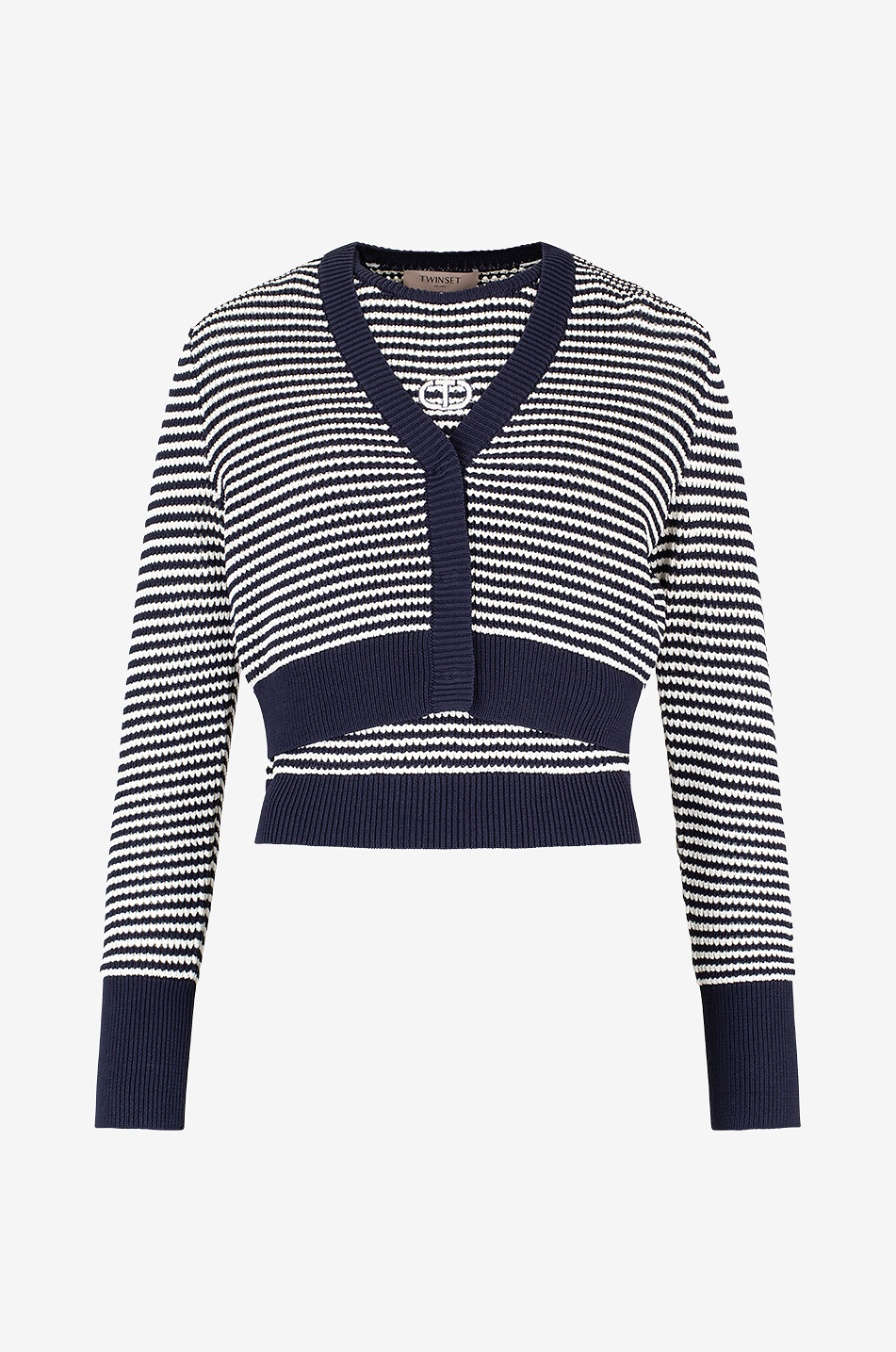 Viscose short cardigan and tank top