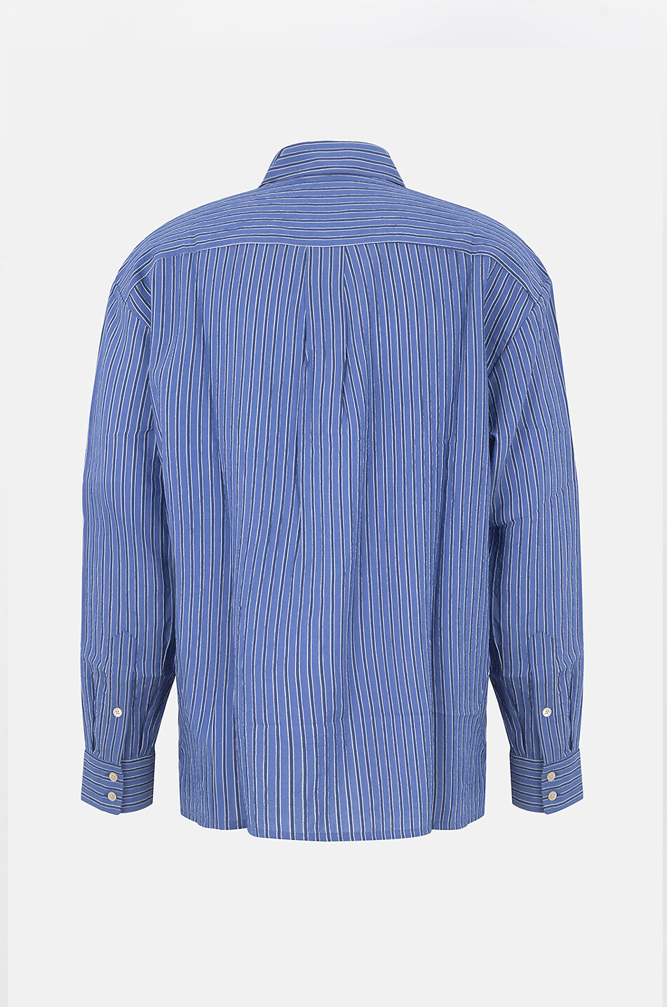A KIND OF GUISE Gusto striped viscose shirt Men BLUE 2