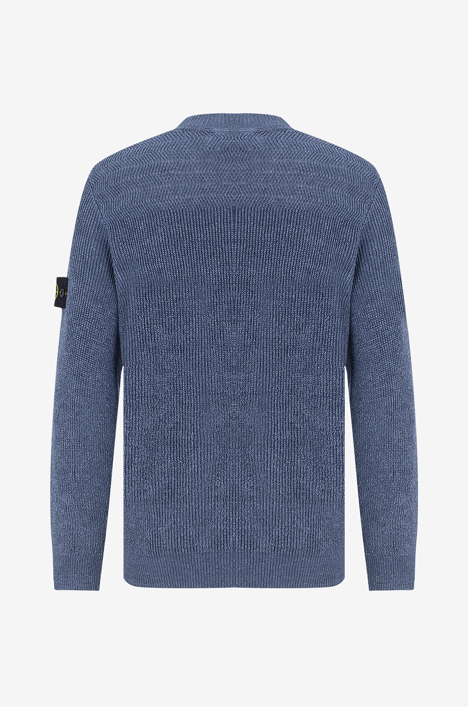 STONE ISLAND Pullover mit Rundhalsausschnitt aus Leinen 5100028 Herren DUNKELBLAU 2