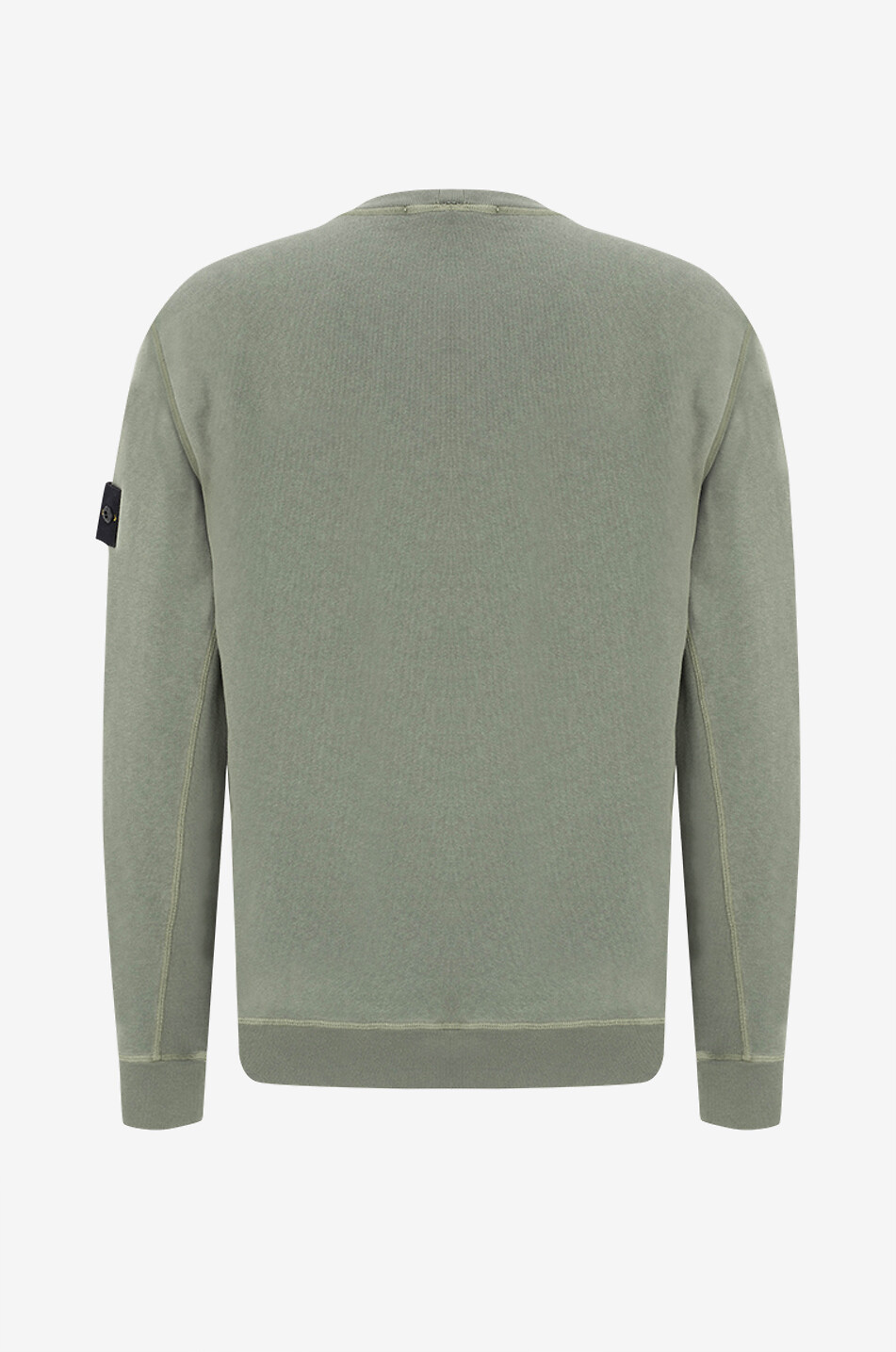 STONE ISLAND Rundhals-Sweatshirt aus Baumwolle 6100020 Old Effect Herren GRÜN 2