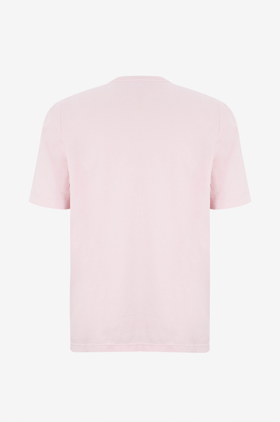 04651/ T-shirt à manches courtes en coton Homme ROSE CLAIR 2
