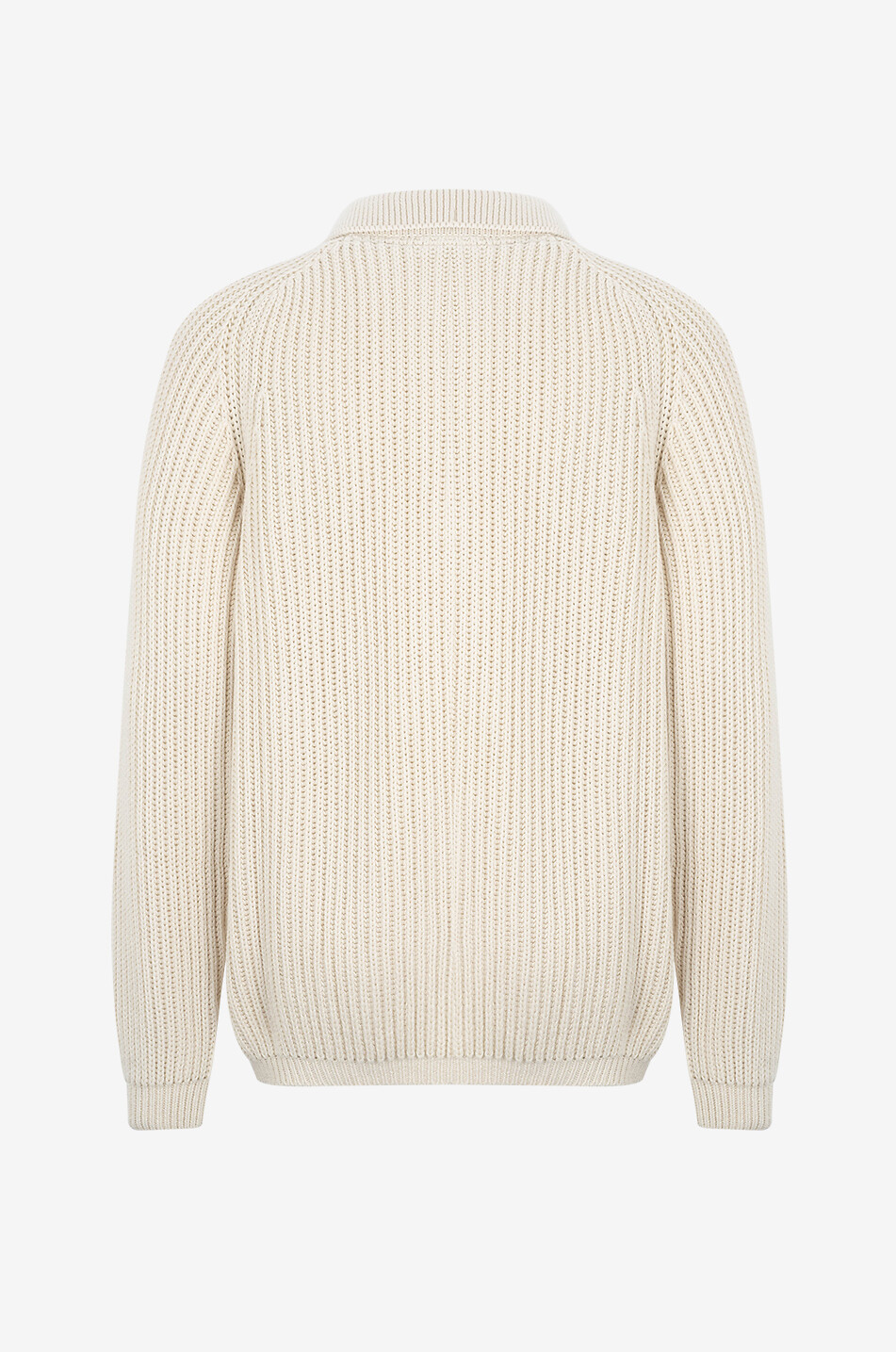 A KIND OF GUISE Juhi Knit Blouson cotton cardigan Men EGGSHELL 2