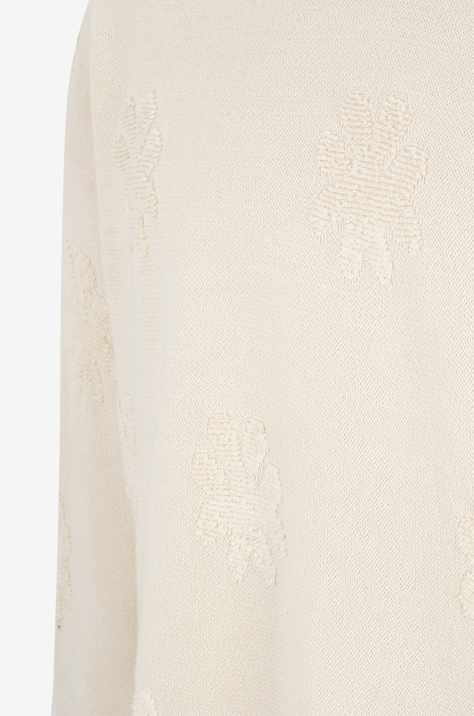 A KIND OF GUISE Sweat-shirt à motif floral Kandy Crewneck Homme BLANC CASSE 5