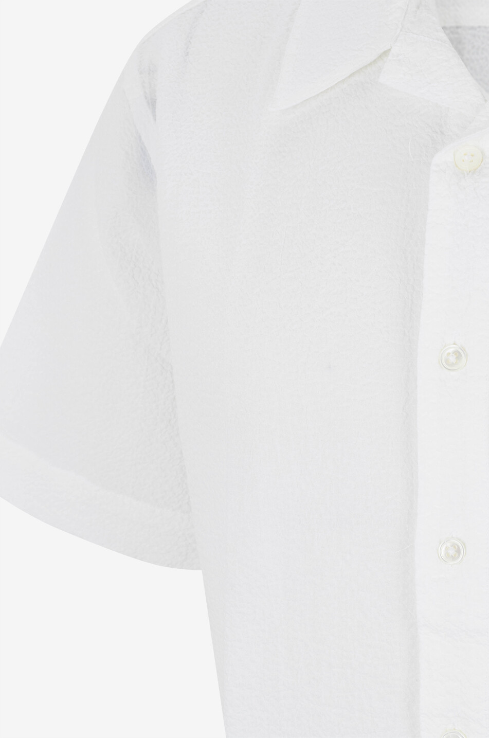 04651/ Kurzarmhemd Seersucker Cuba Herren WEISS 3