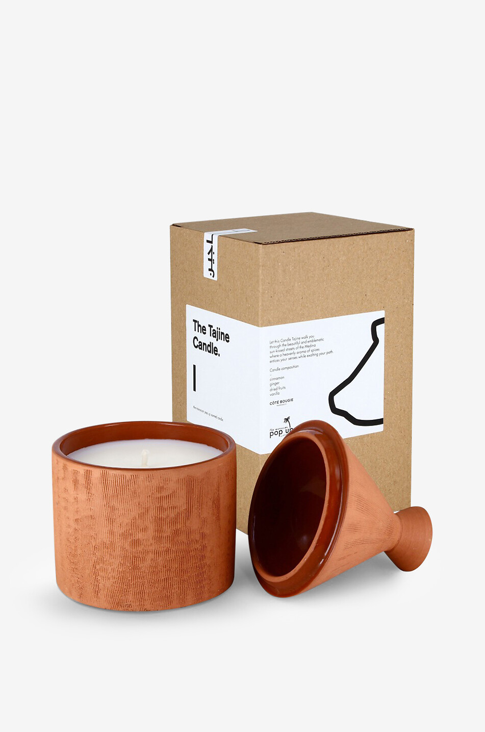CÔTÉ BOUGIE Duftkerze Tajine Terracota Haus BRAUN 2