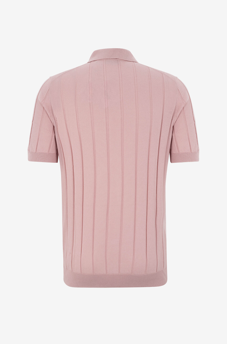 GRAN SASSO Feinrippstrick-Kurzarm-Hemd Herren MITTELROSA 2