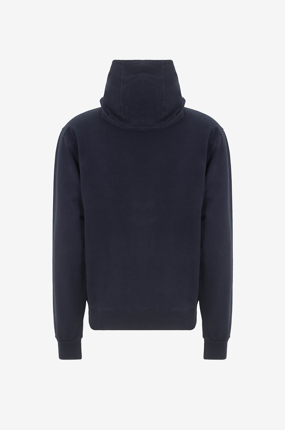 04651/ Sweat-shirt à capuche en coton Homme BLEU FONCE 2