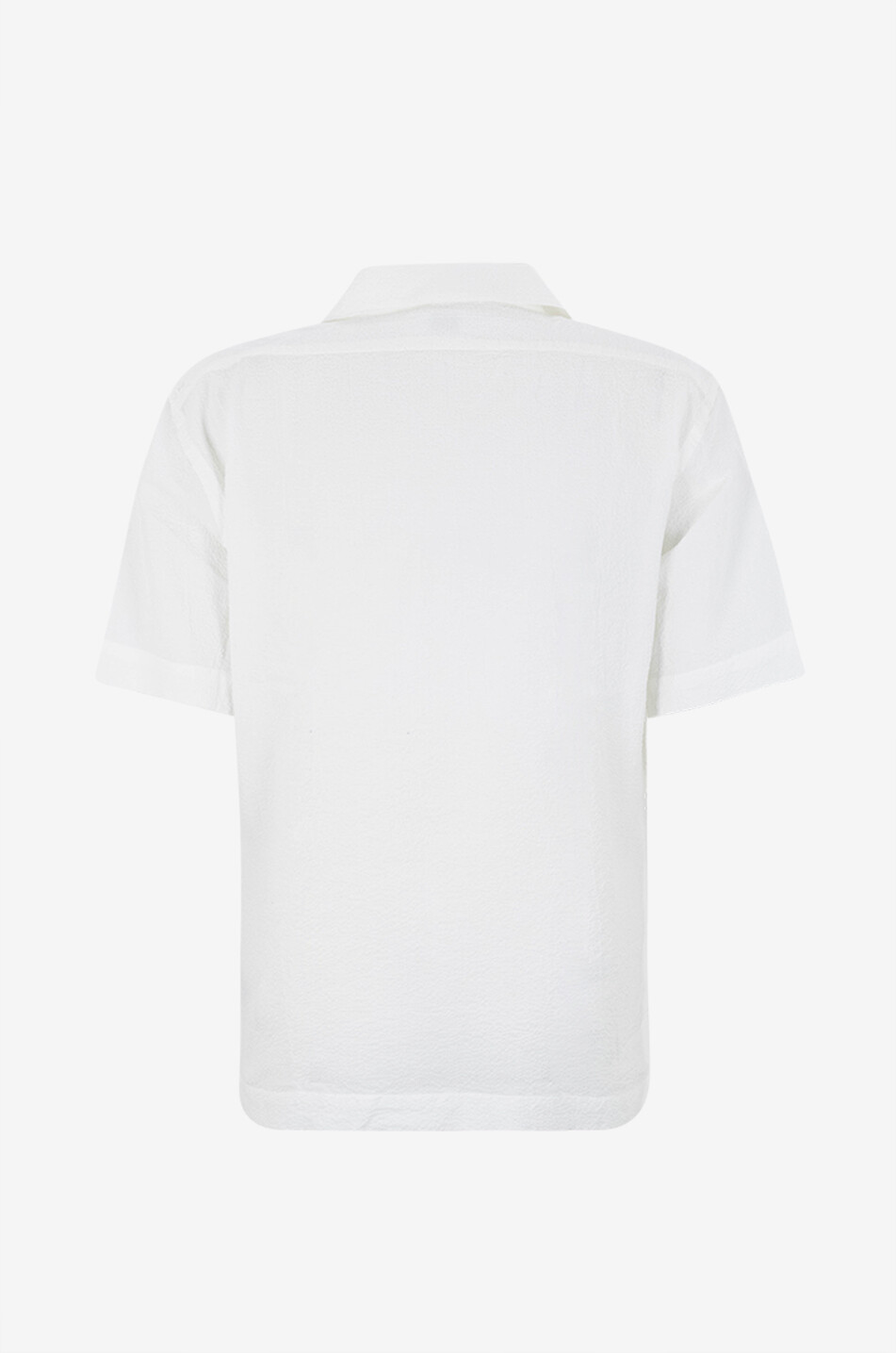 04651/ Kurzarmhemd Seersucker Cuba Herren WEISS 2