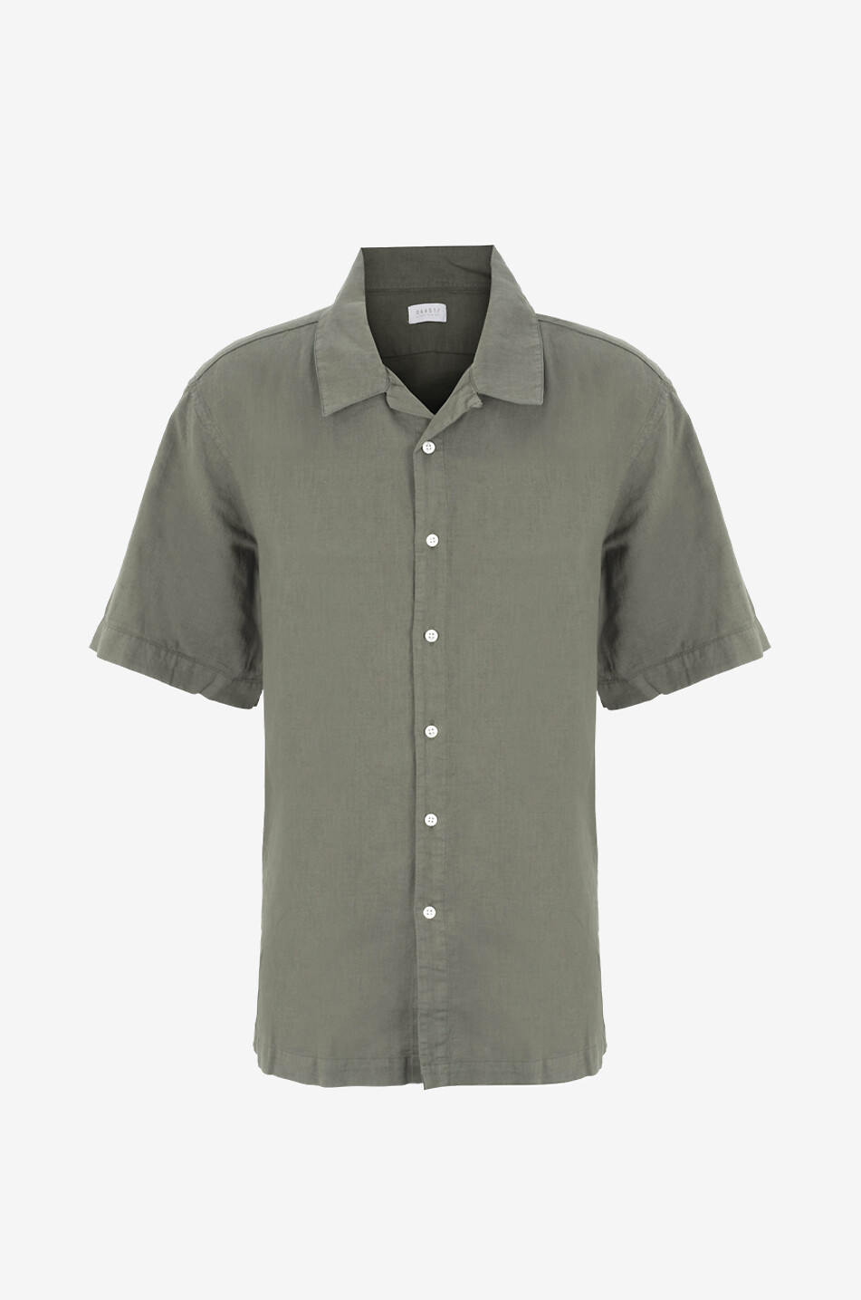 Chemise en lin à manches courtes Summer