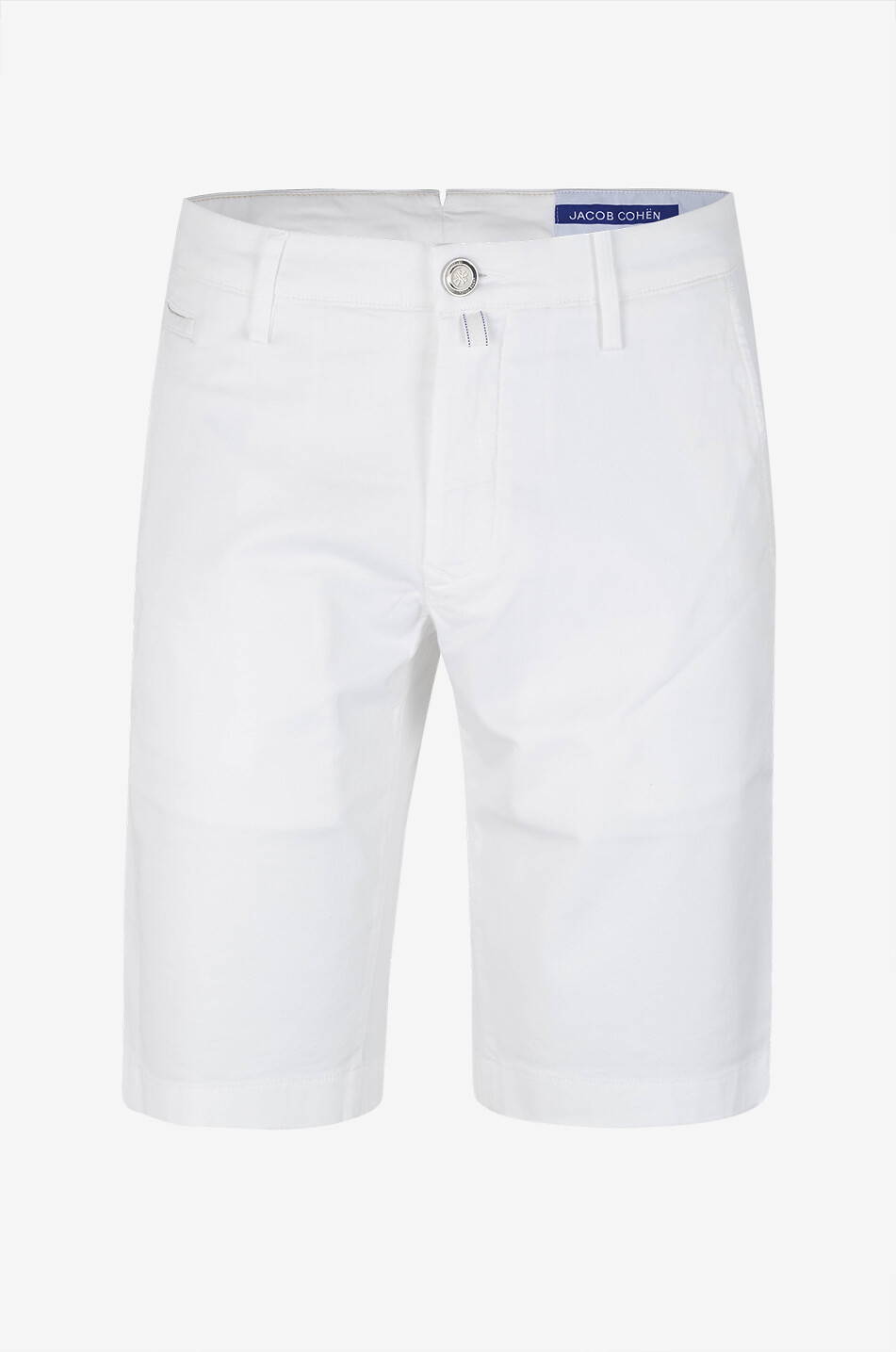 JACOB COHEN Bermudashorts aus Baumwolle und Lyocell Bob Herren WEISS 1