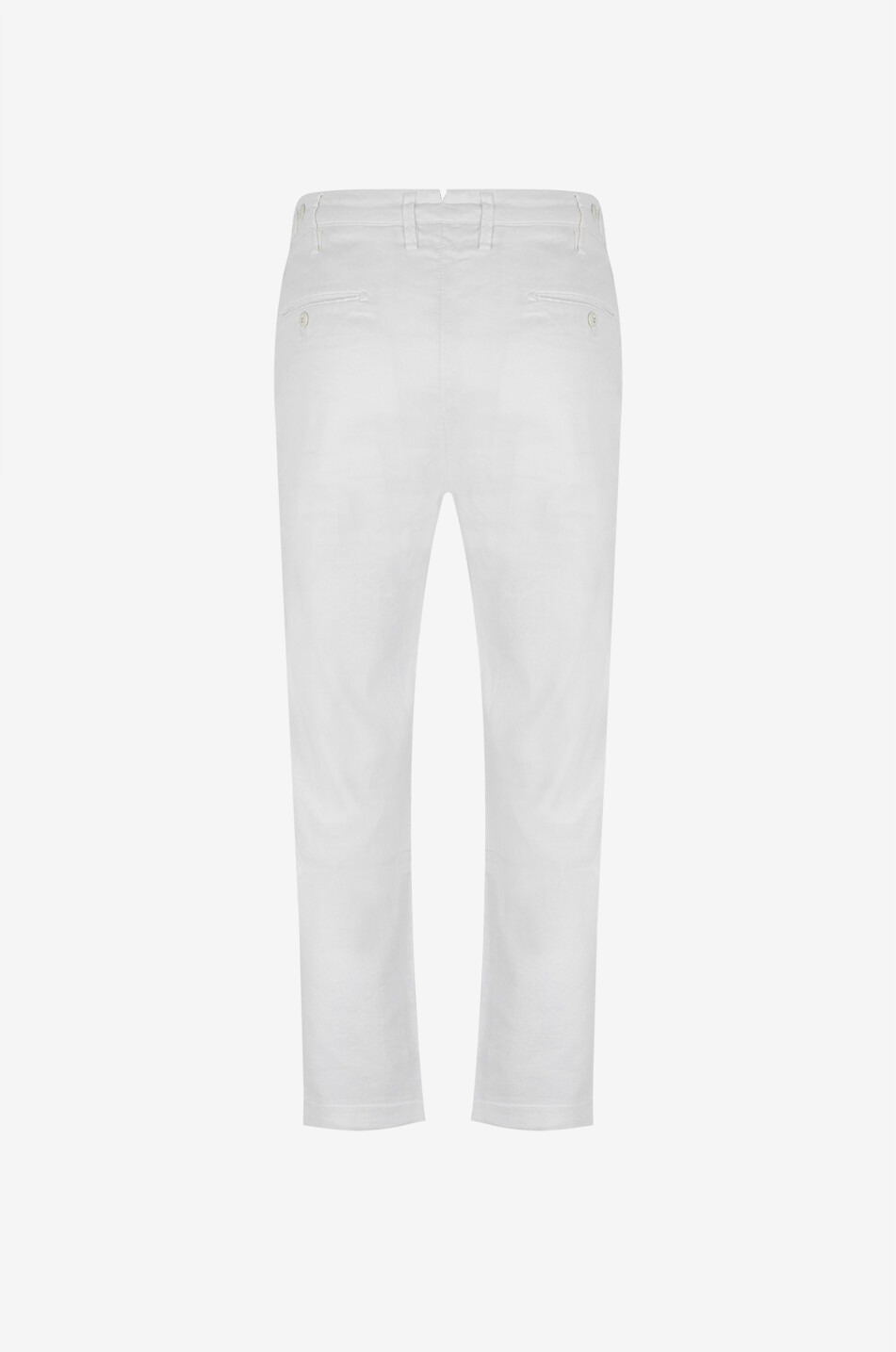 JACOB COHEN Henry cotton and linen chinos Men WHITE 2