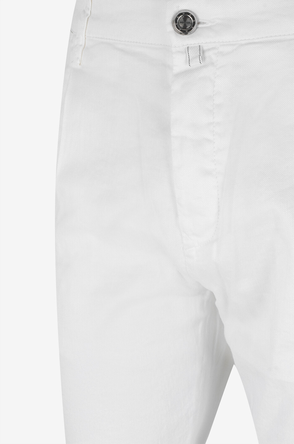JACOB COHEN Henry cotton and linen chinos Men WHITE 3