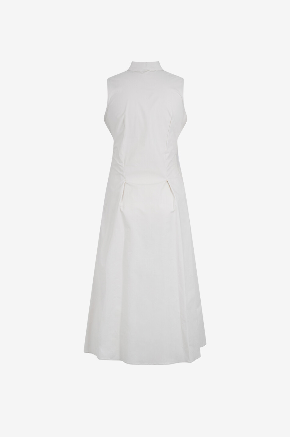 ANTONELLI FIRENZE Mineapolis sleeveless midi shirt dress Women LIGHT GREY 2