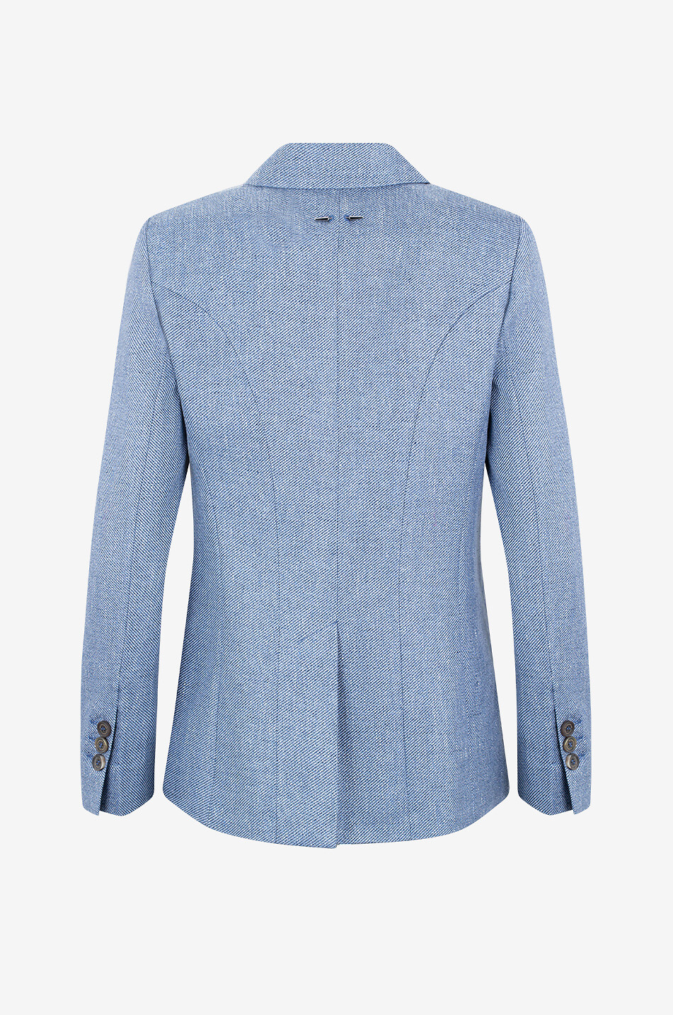 BARBARA BUI Taillierter Blazer aus Leinentwill Damen HELLBLAU 2