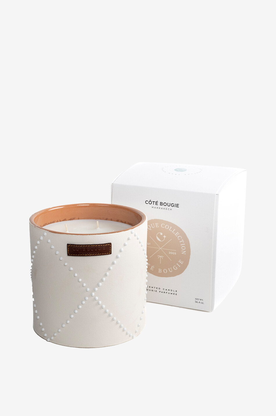 CÔTÉ BOUGIE Nomad Blanc M - scented candle Home WHITE 2