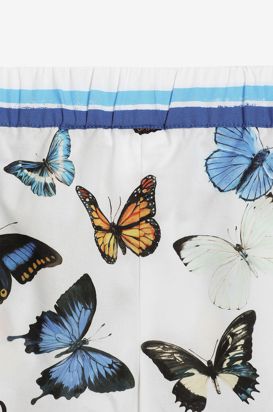DOLCE & GABBANA Farfalle baby poplin shorts Baby MULTI COLOURED 3