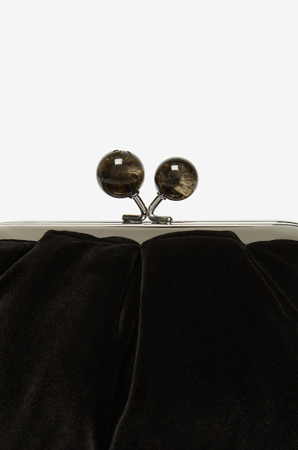 WEEKEND MAX MARA Pasticcino Small Vespa velvet bag Women BLACK 3