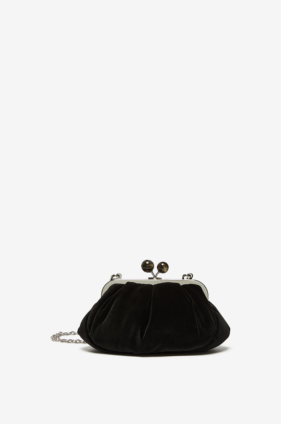 WEEKEND MAX MARA Pasticcino Small Vespa velvet bag Women BLACK 1