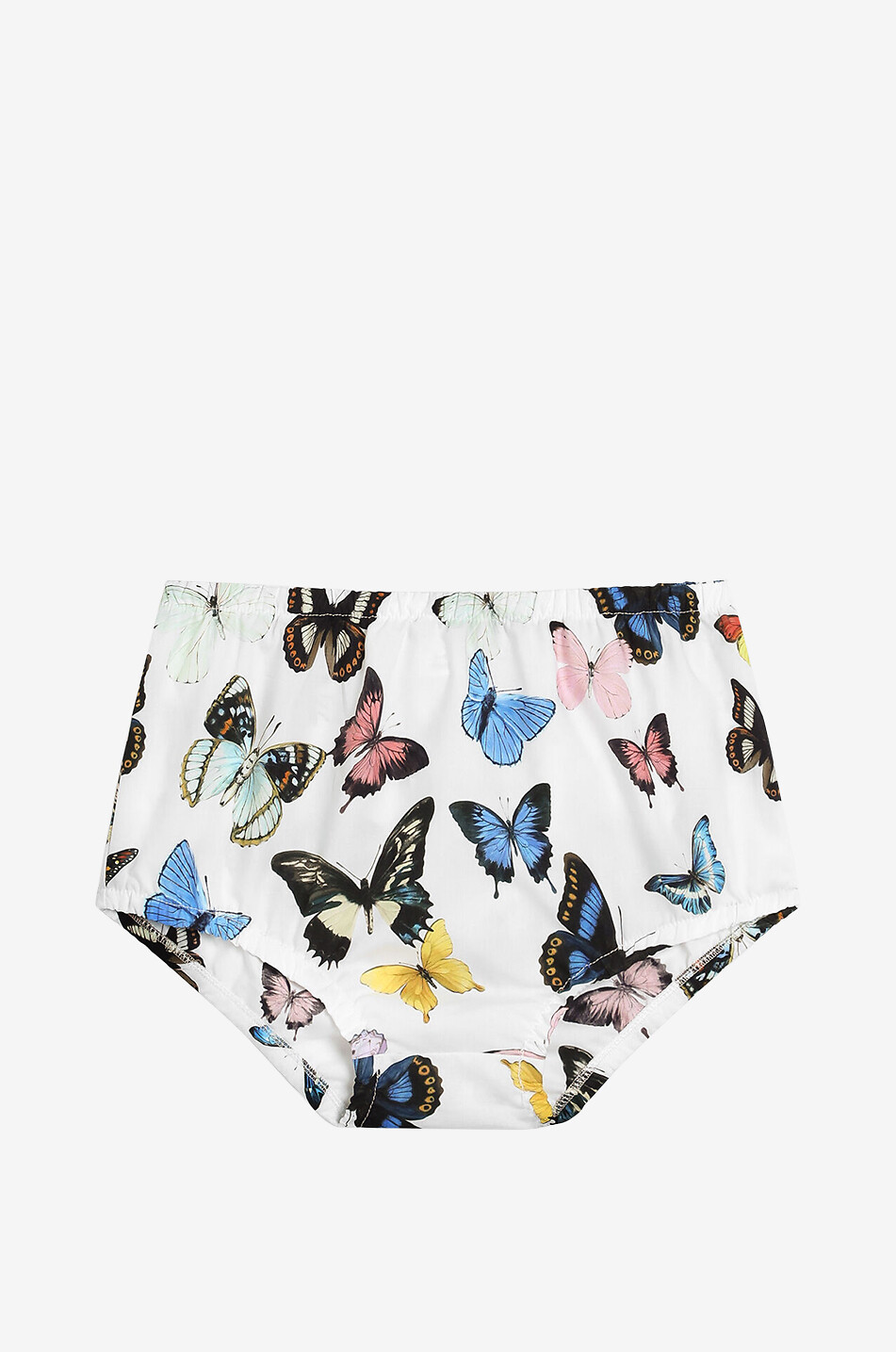 DOLCE & GABBANA Farfalle baby poplin dress and bloomers Baby MULTI COLOURED 3