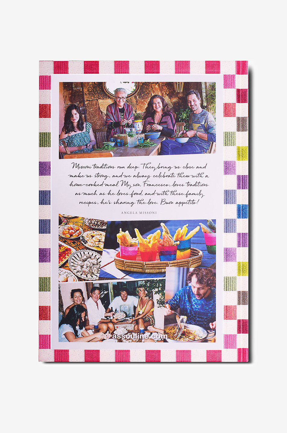 ASSOULINE The Missoni Family Cookbook Home MULTI COLOURED 3