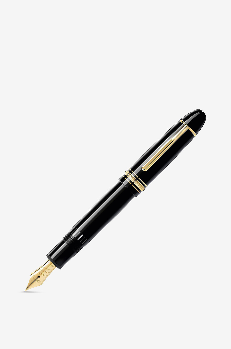 MONTBLANC Füllfederhalter mit abgeschrägter Feder Meisterstück 149 Calligraphy Haus SCHWARZ 4