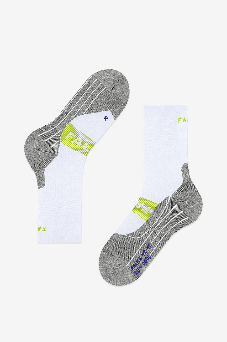 FALKE Run H. Chaussettes FALKE Homme BLANC 6