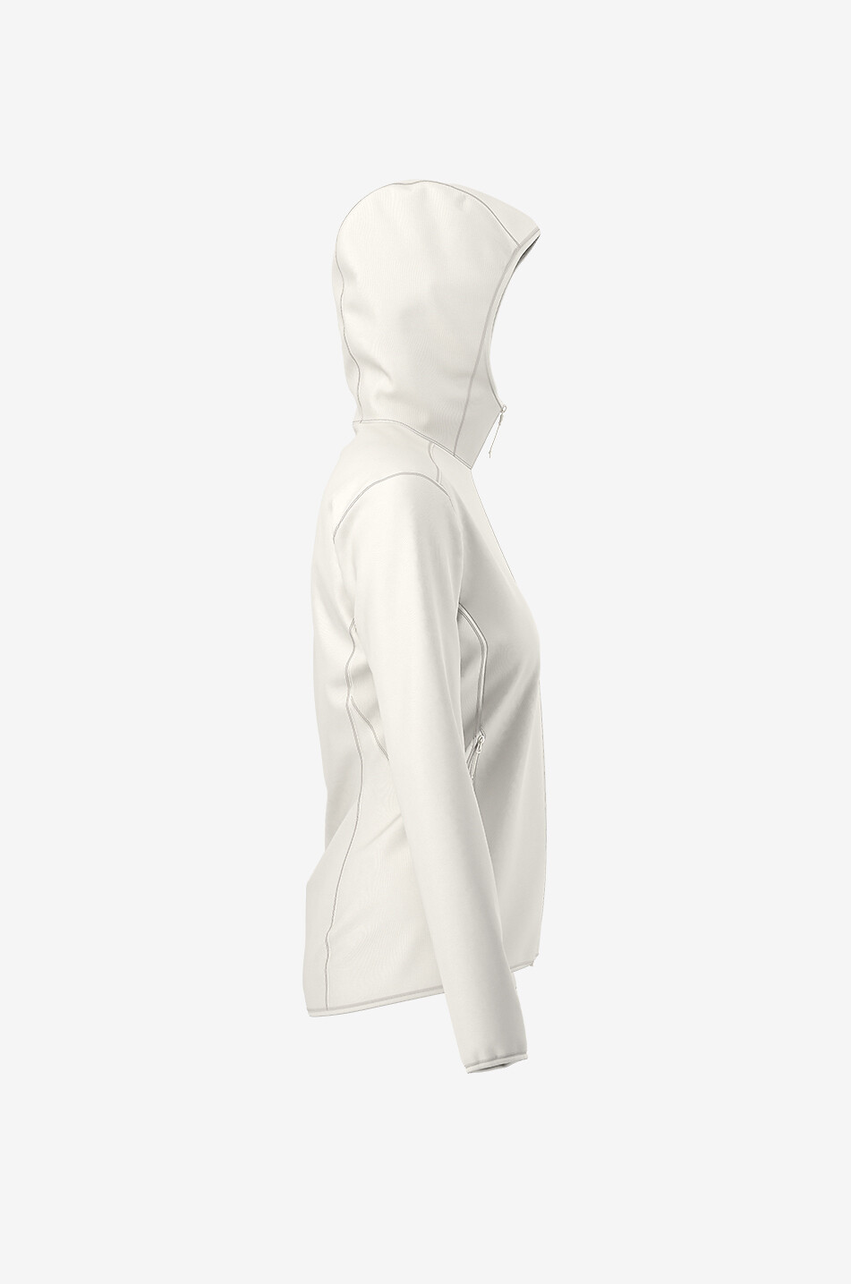 ARC'TERYX Kyanite LT hooded jacket Women EGGSHELL 4