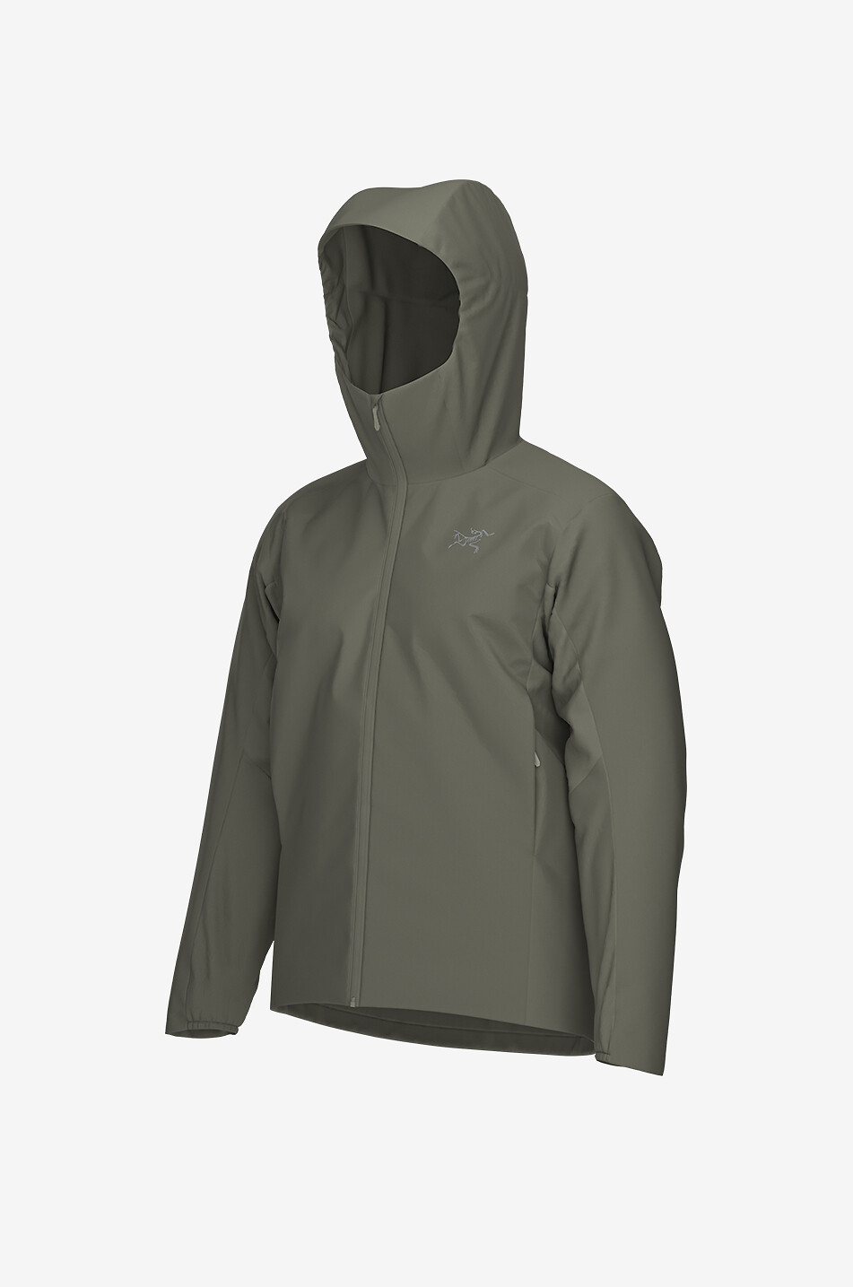ARC'TERYX Solano hooded windproof jacket Men DARK GREY 2