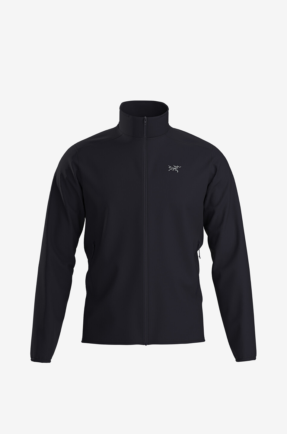 ARC'TERYX Kyanite jacket with stand-up collar Men BLACK 1