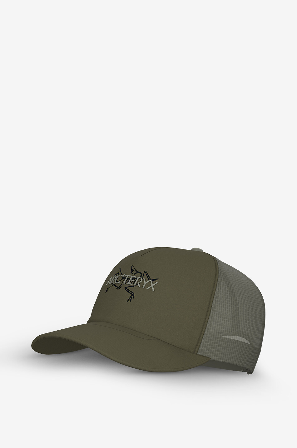 ARC'TERYX Casquette Bird Word Homme KAKI 2