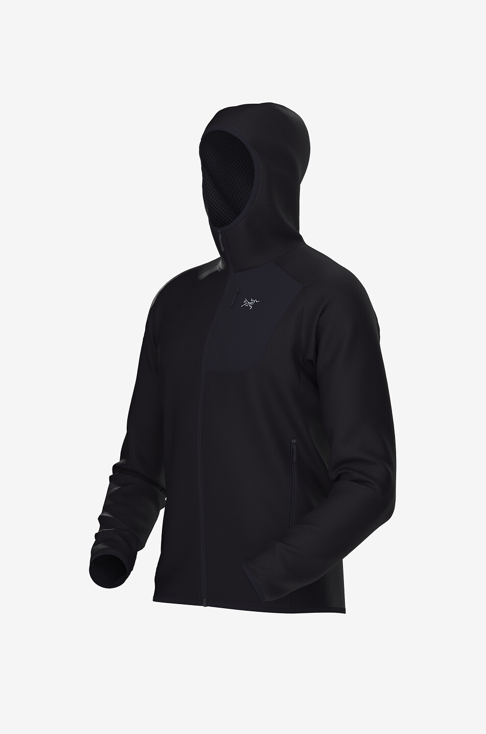 Veste polaire à capuche Delta